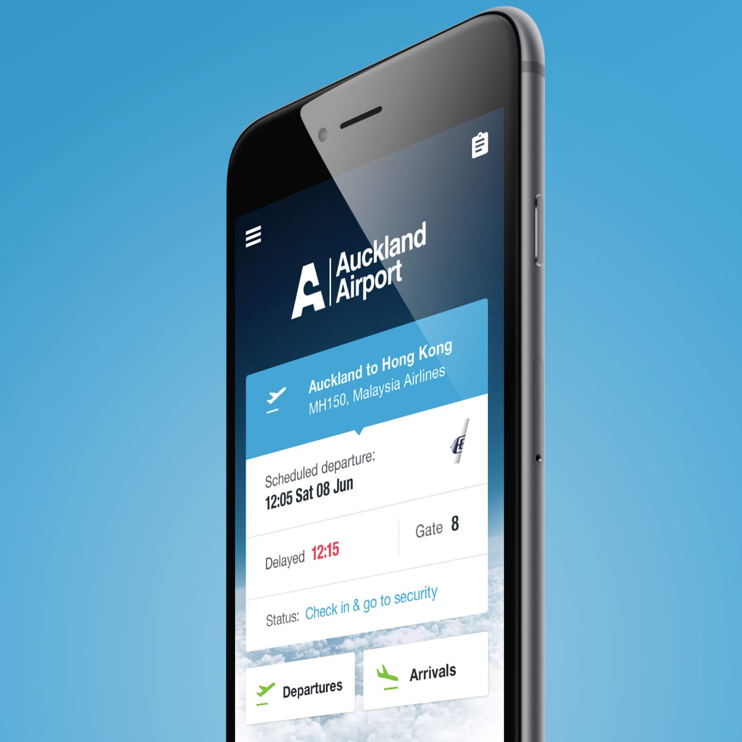 Auckland Airport App — project image 9
