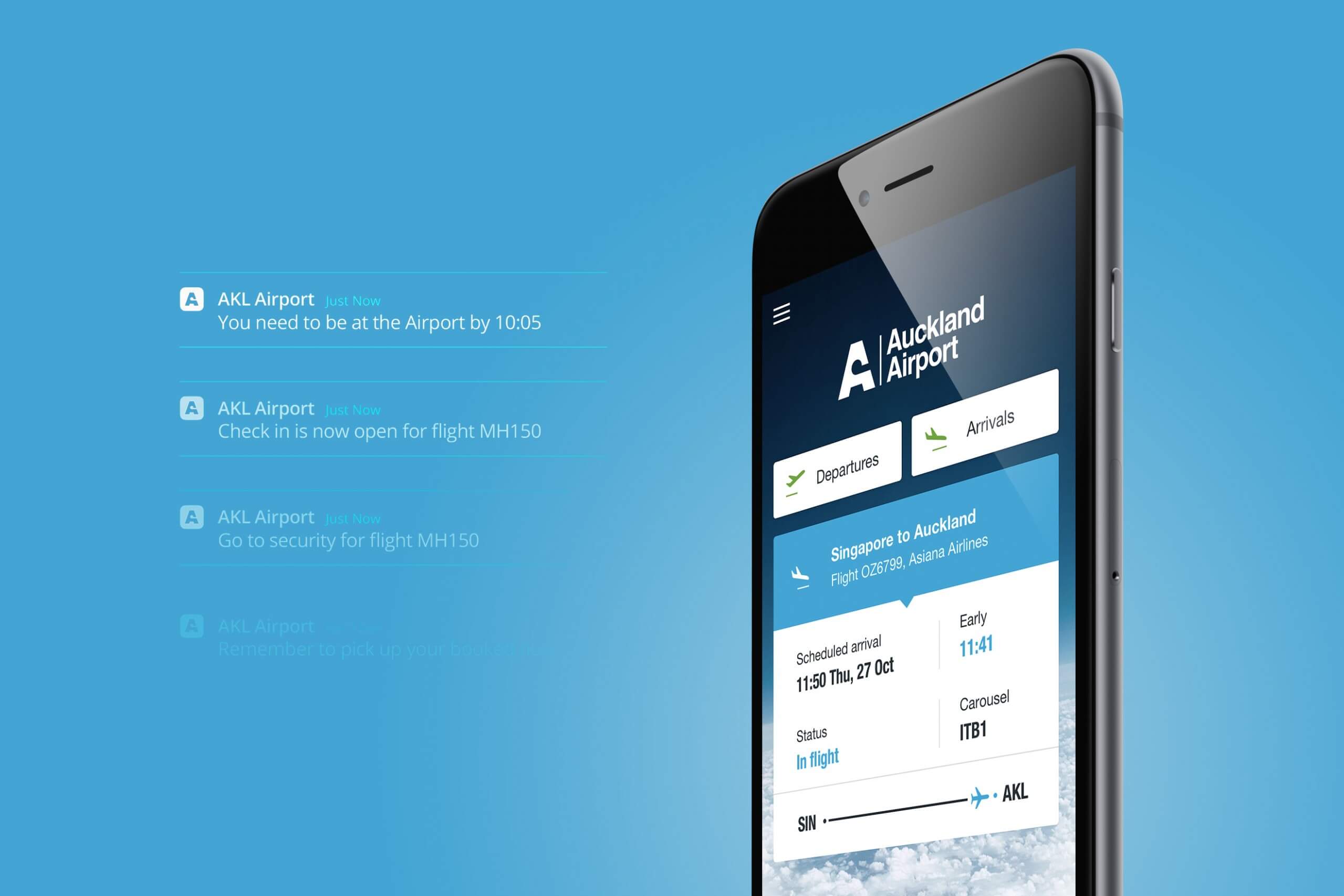 Auckland Airport App — project image 3