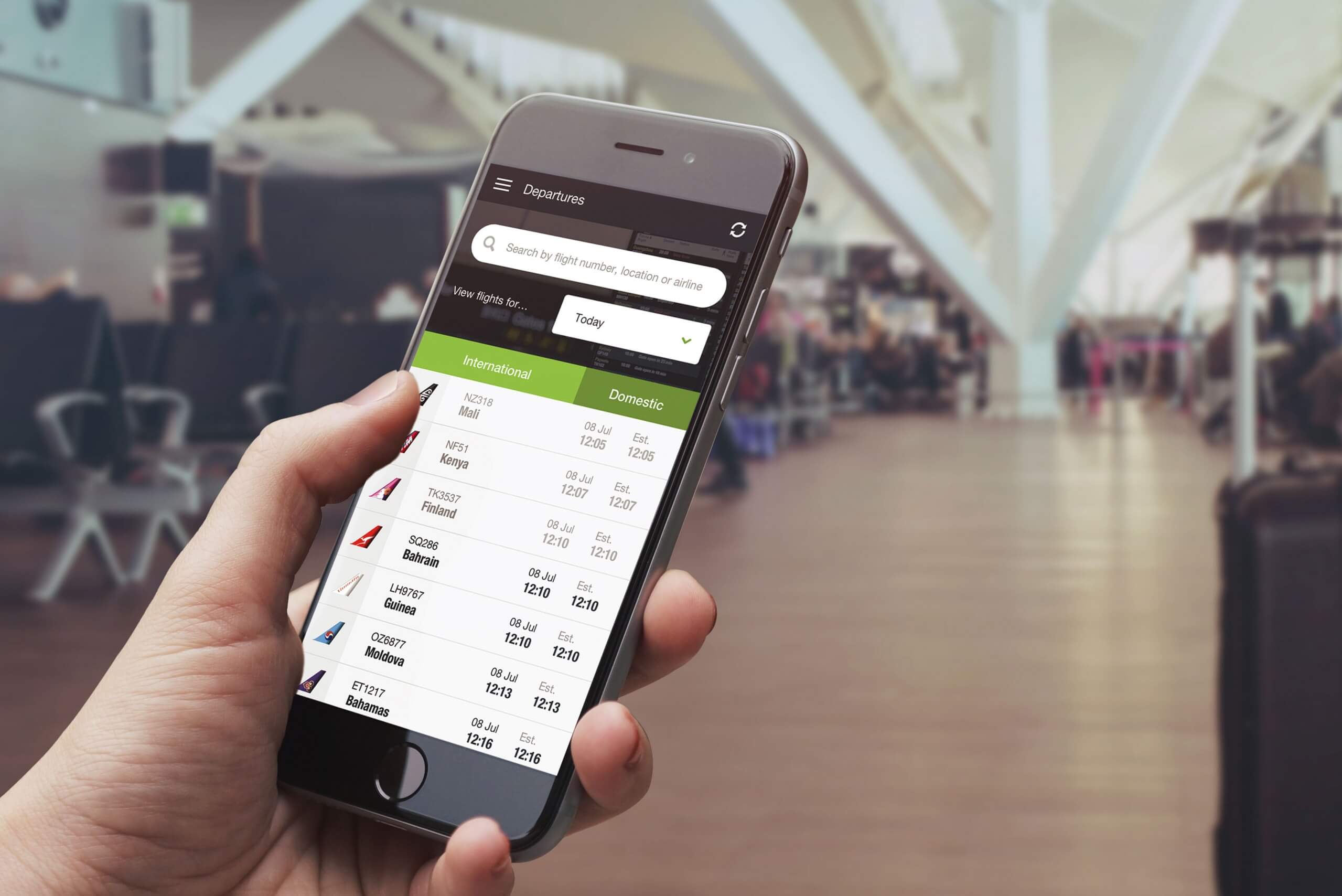 Auckland Airport App — project image 11