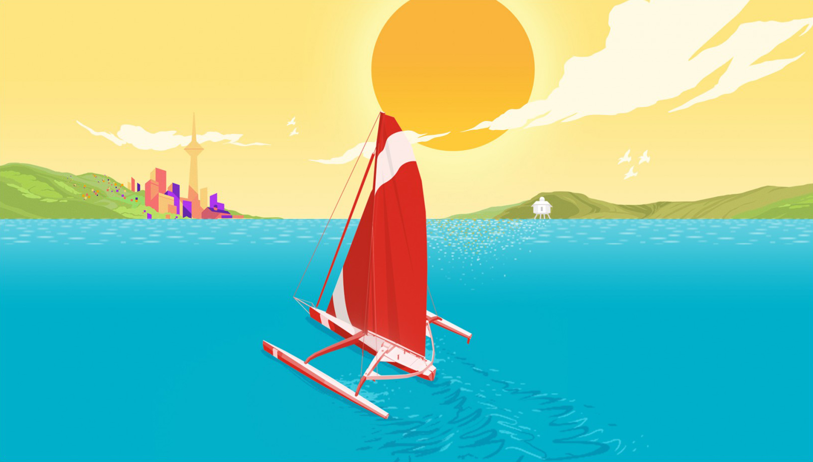 Vodafone Sailing Game — project image 3