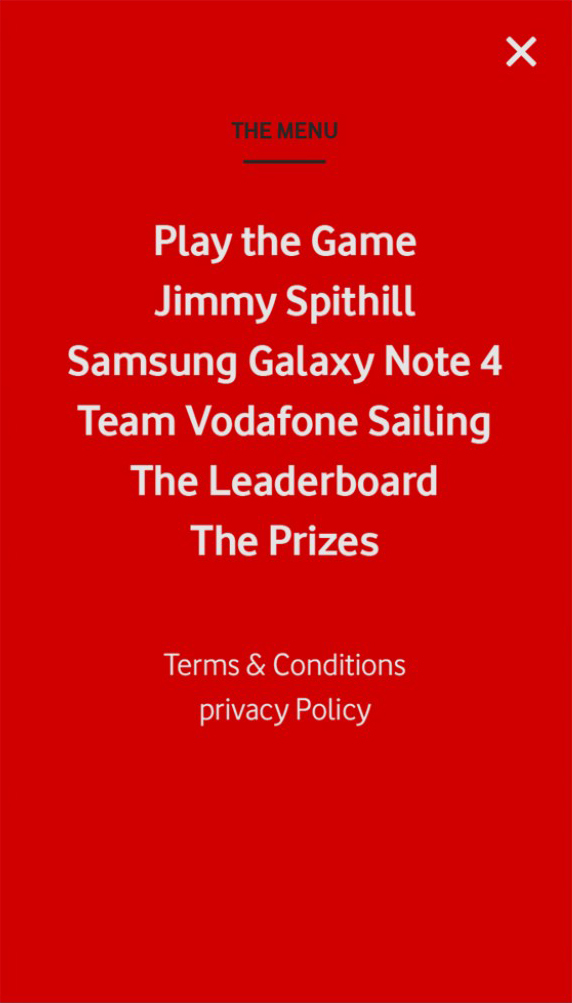 Vodafone Sailing Game — project image 11